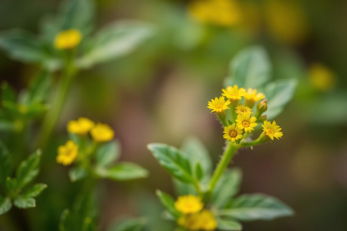 Tribulus terrestris plant in bloom — supporting imagery for the botanical source